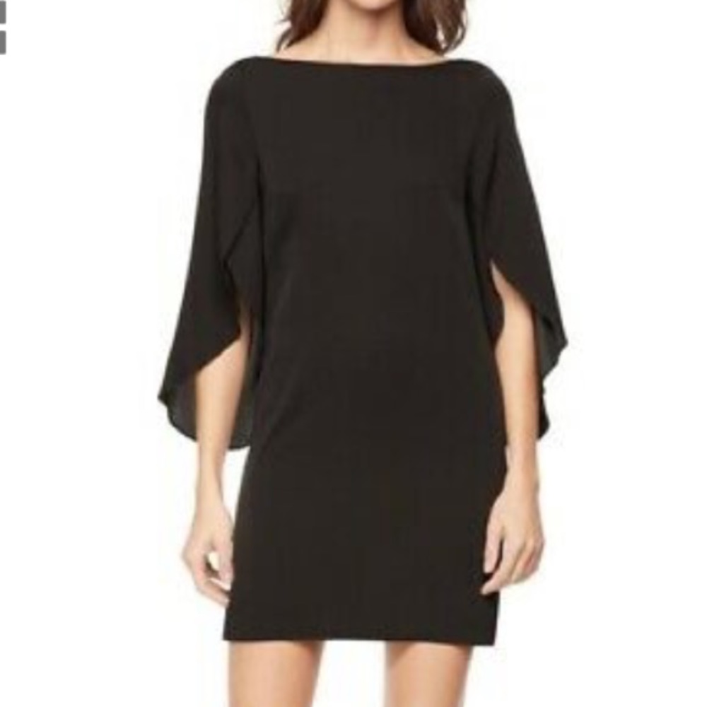 Milly Silk Butterfly Sleeve Cocktail Mini Dress 4
